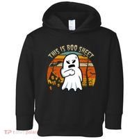This Is Boo Sheet Ghost Spooky Sunset Funny Toddler Hoodie thumb 0