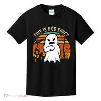This Is Boo Sheet Ghost Spooky Sunset Funny Kids T-Shirt thumb 0