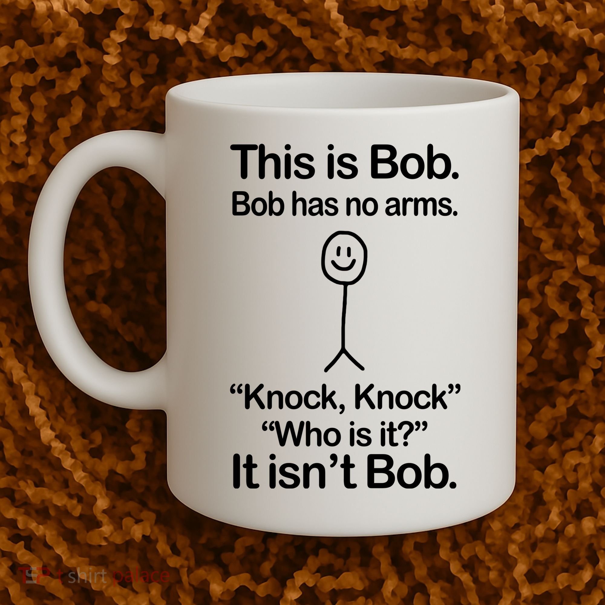 This Is Bob Knock Knock Funny Coffee Mug