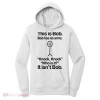 This Is Bob Knock Knock Funny Women's Hoodie thumb 0