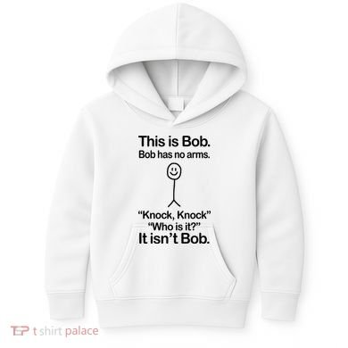 This Is Bob Knock Knock Funny Kids Hoodie
