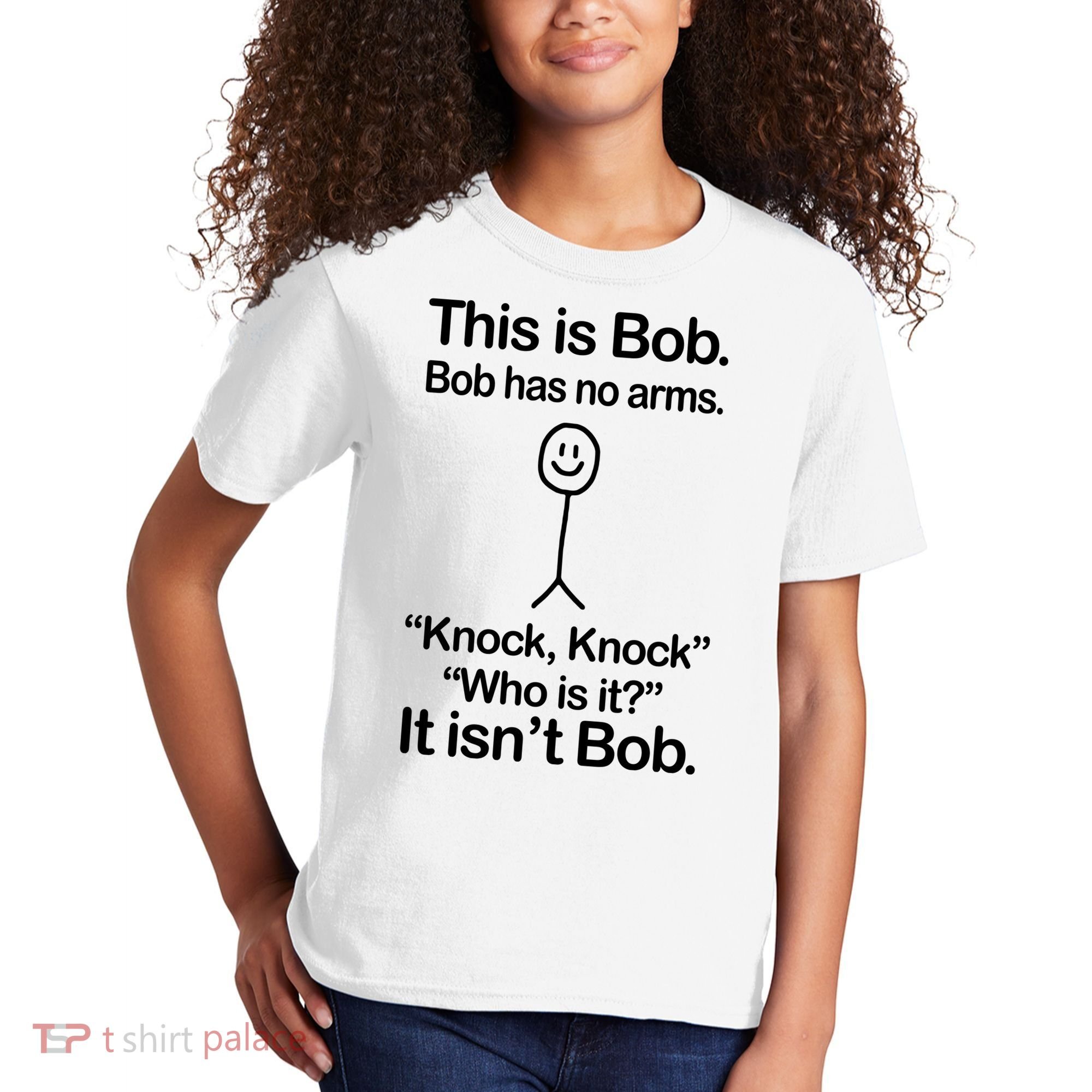 This Is Bob Knock Knock Funny Kids T-Shirt