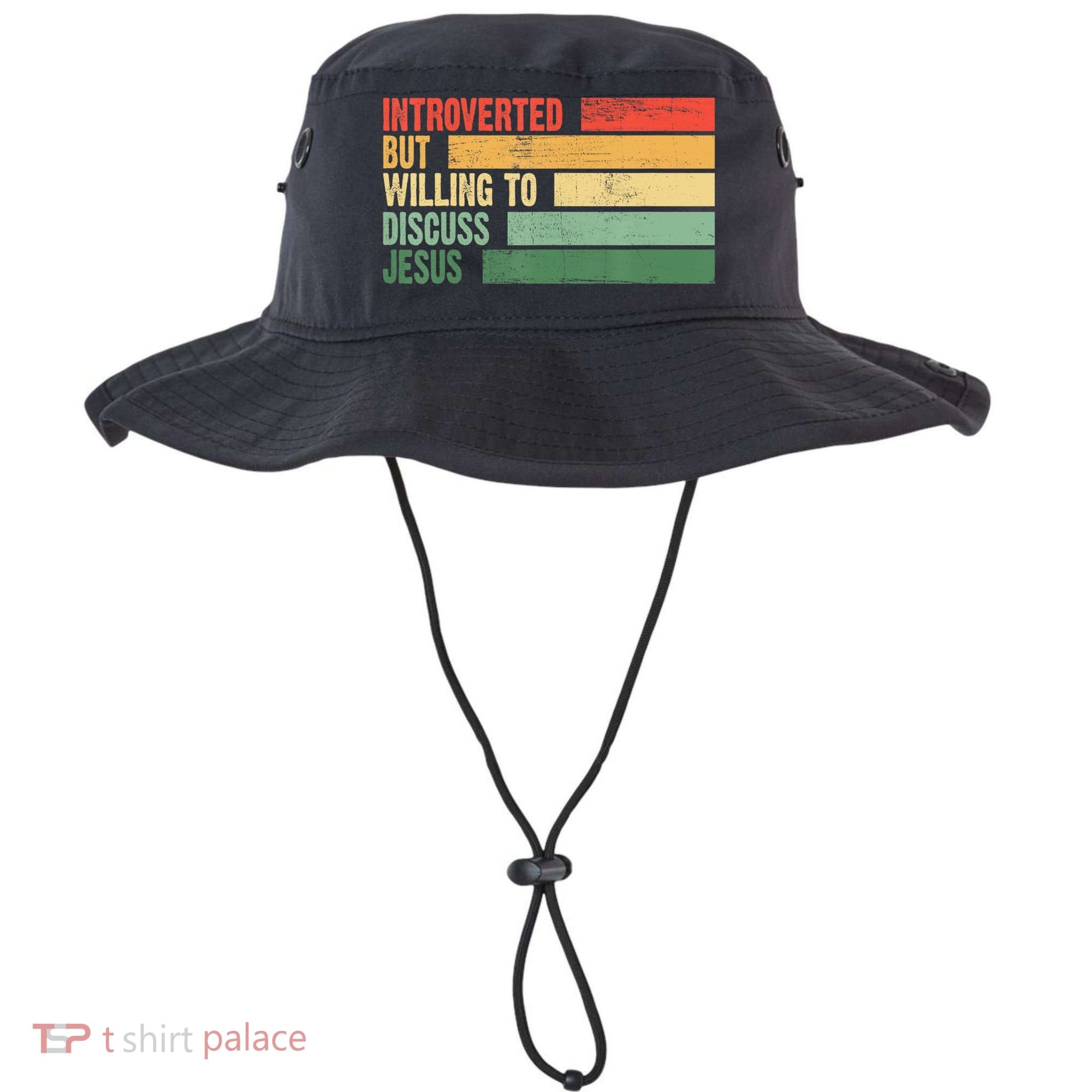 Trendy Introverted But Willing To Discuss Jesus Bucket Hat