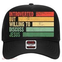 Trendy Introverted But Willing To Discuss Jesus Hat thumb 0