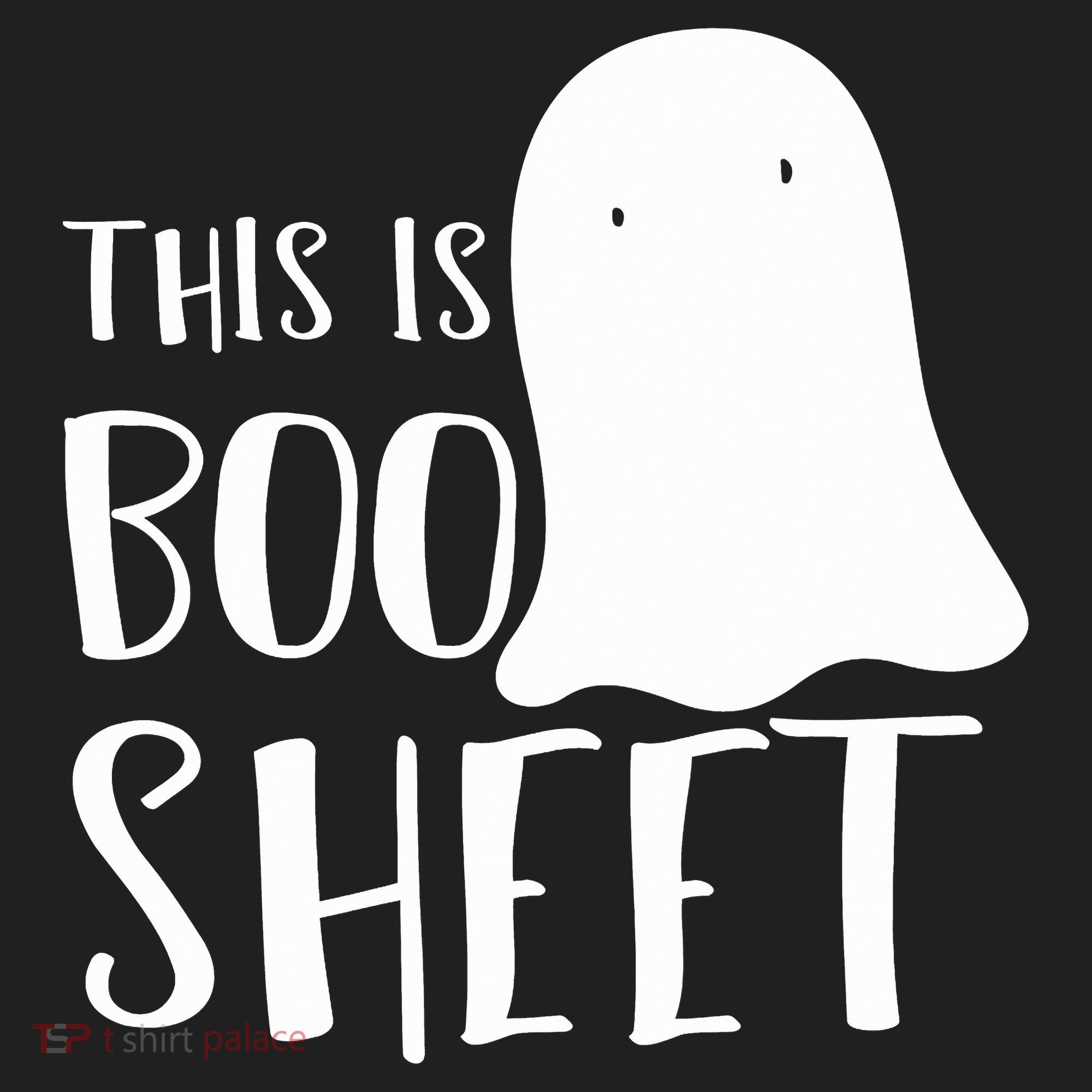 This Is Boo Sheet Ghost Retro Halloween Costume Women's Sweatshirt