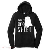 This Is Boo Sheet Ghost Retro Halloween Costume Women's Hoodie thumb 0