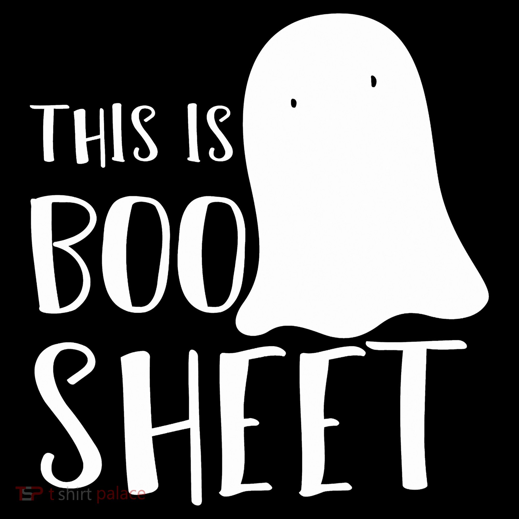 This Is Boo Sheet Ghost Retro Halloween Costume Women's Hoodie