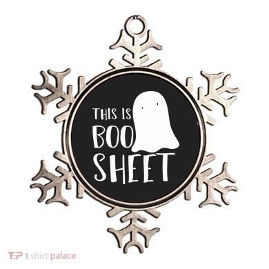 This Is Boo Sheet Ghost Retro Halloween Costume Ornament
