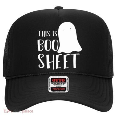 This Is Boo Sheet Ghost Retro Halloween Costume Hat