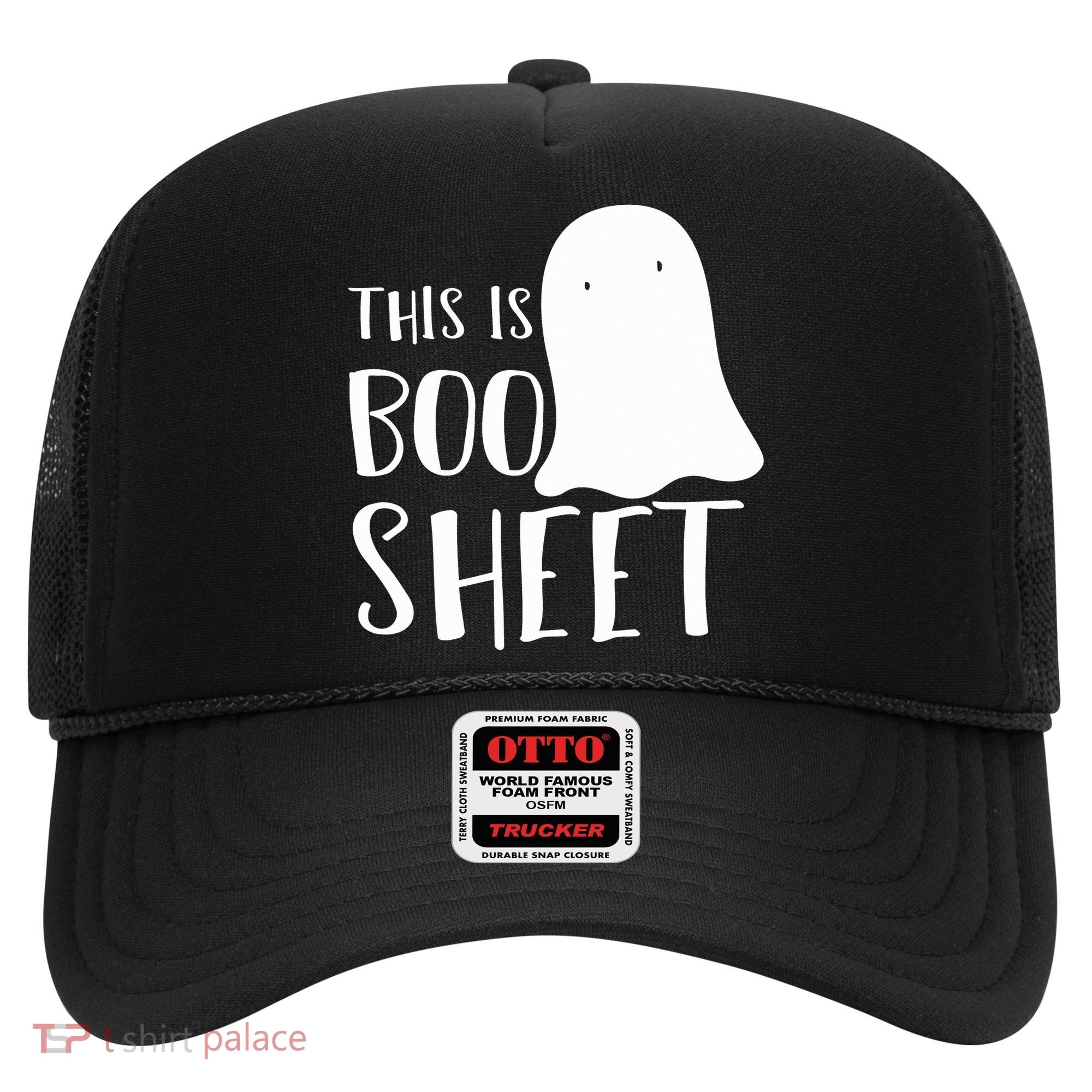 This Is Boo Sheet Ghost Retro Halloween Costume Hat