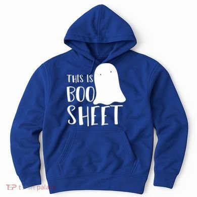 This Is Boo Sheet Ghost Retro Halloween Costume Hoodie