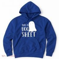 This Is Boo Sheet Ghost Retro Halloween Costume Hoodie thumb 0