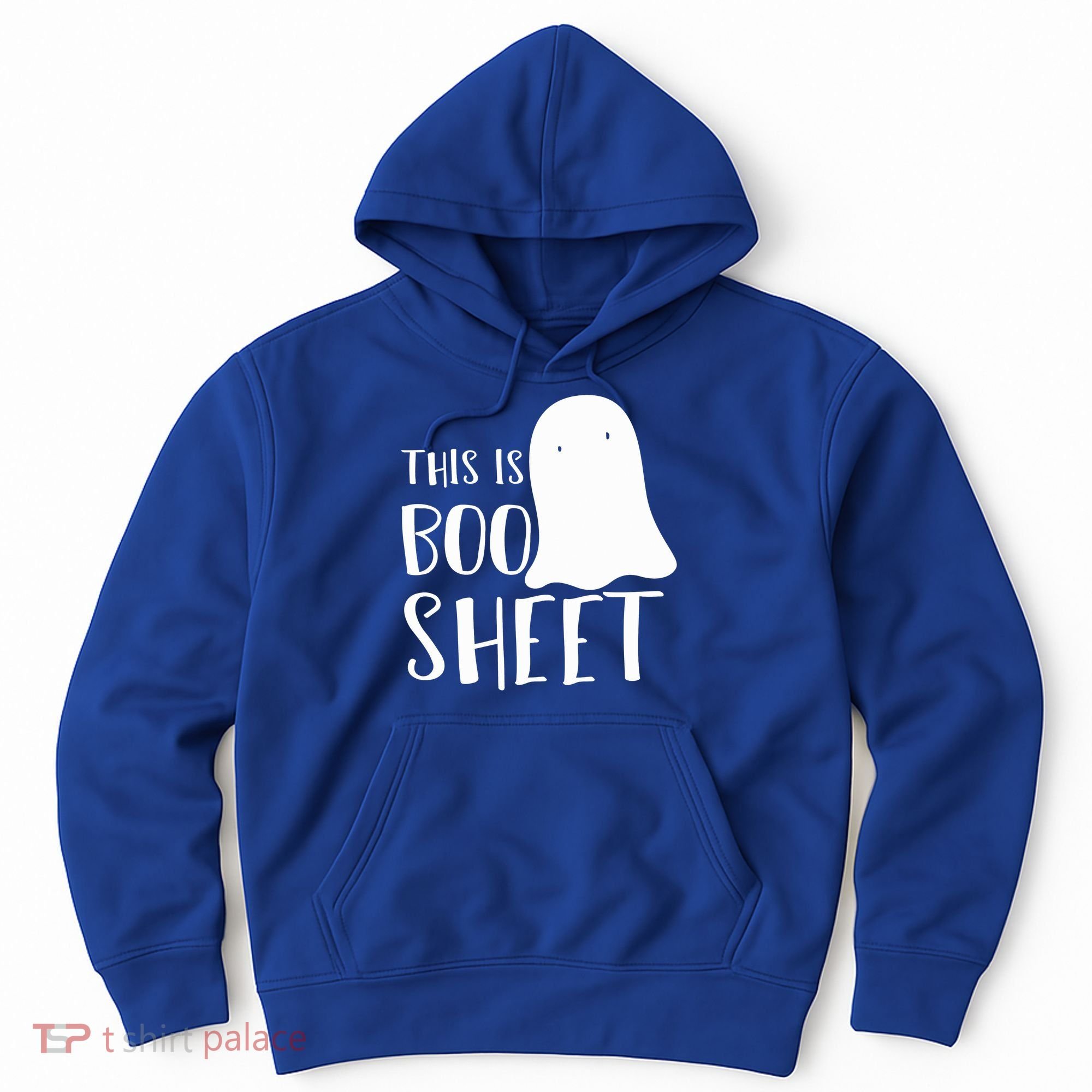 This Is Boo Sheet Ghost Retro Halloween Costume Hoodie