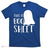 This Is Boo Sheet Ghost Retro Halloween Costume T-Shirt thumb 0