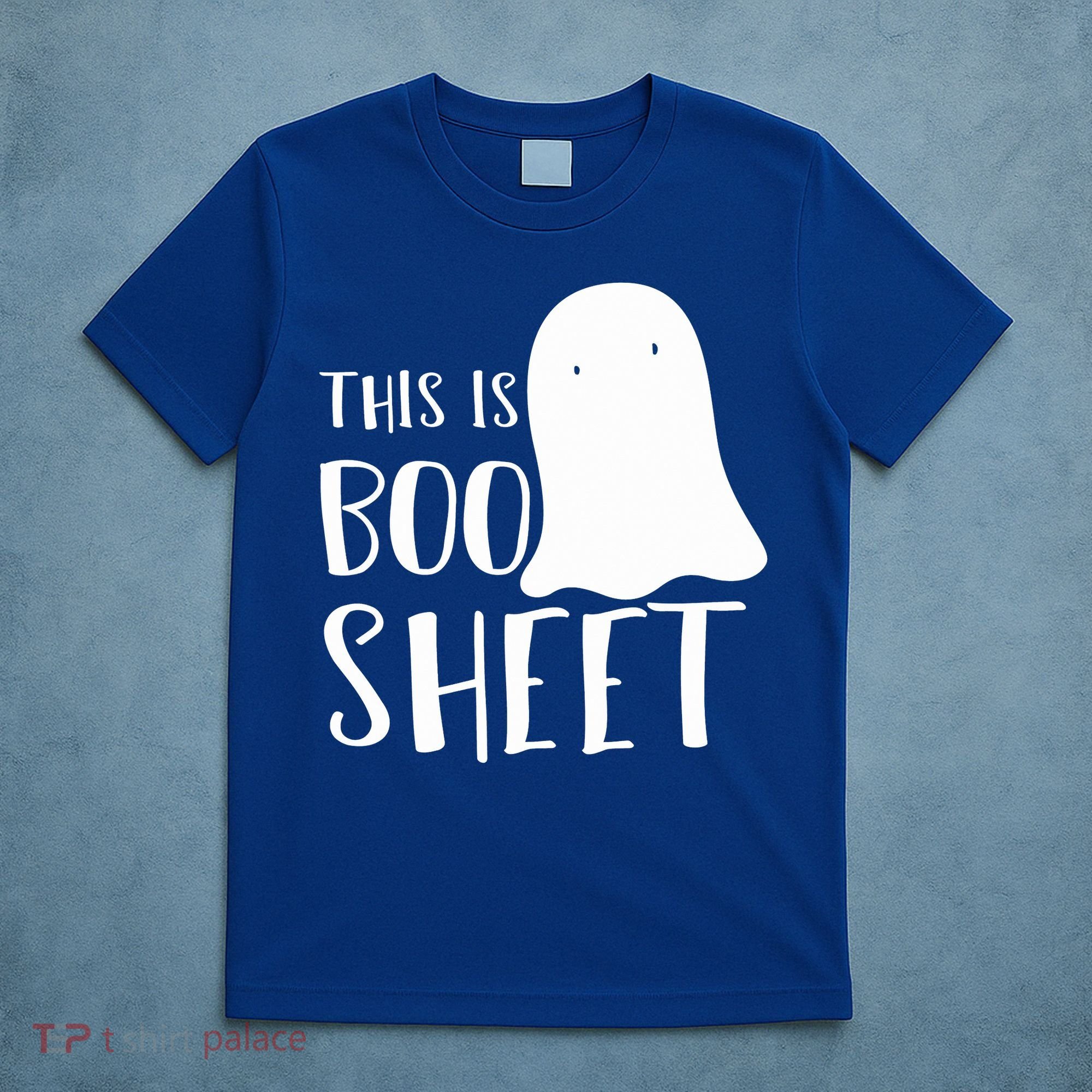 This Is Boo Sheet Ghost Retro Halloween Costume T-Shirt