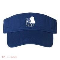 This Is Boo Sheet Ghost Retro Halloween Costume Visor thumb 0