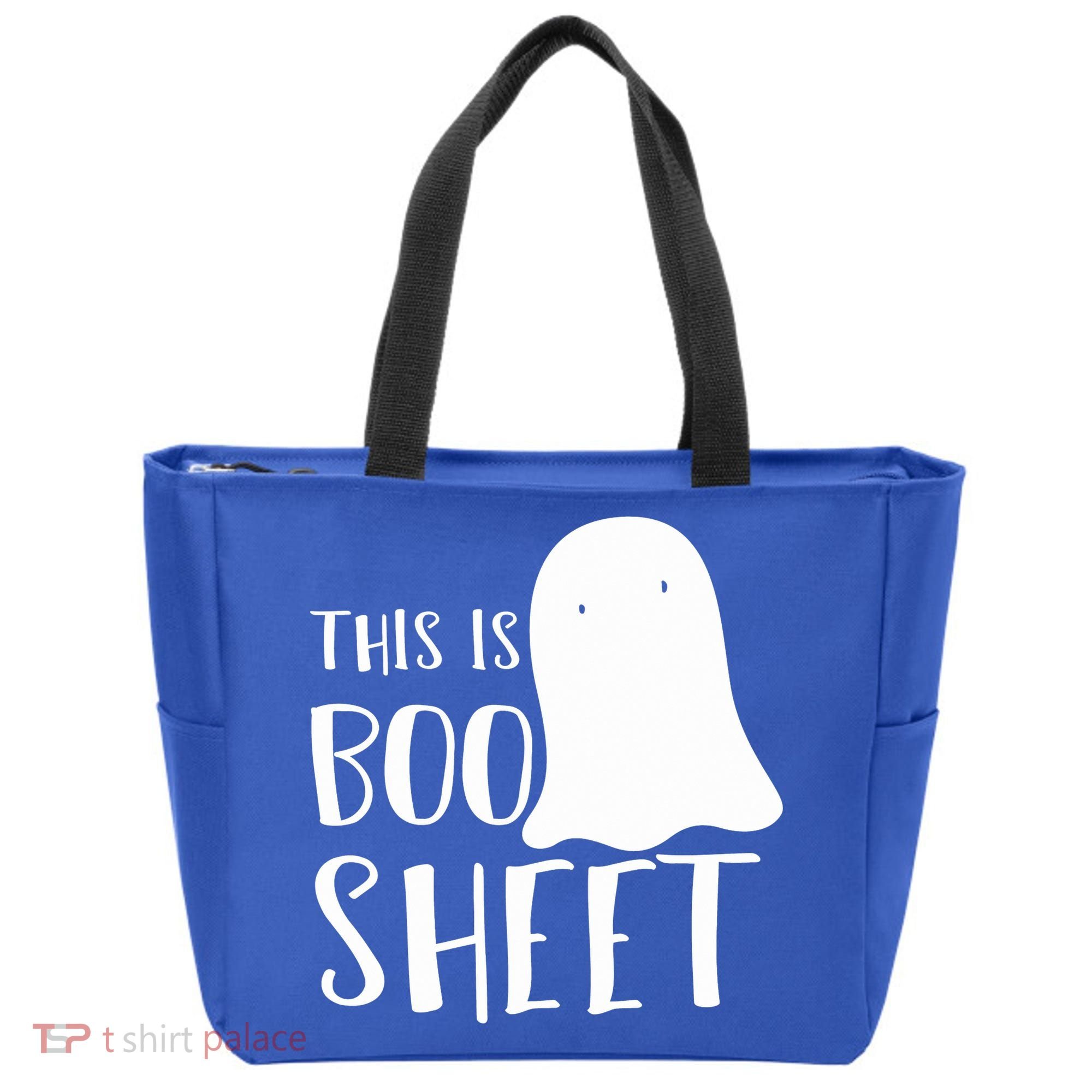 This Is Boo Sheet Ghost Retro Halloween Costume Tote Bag