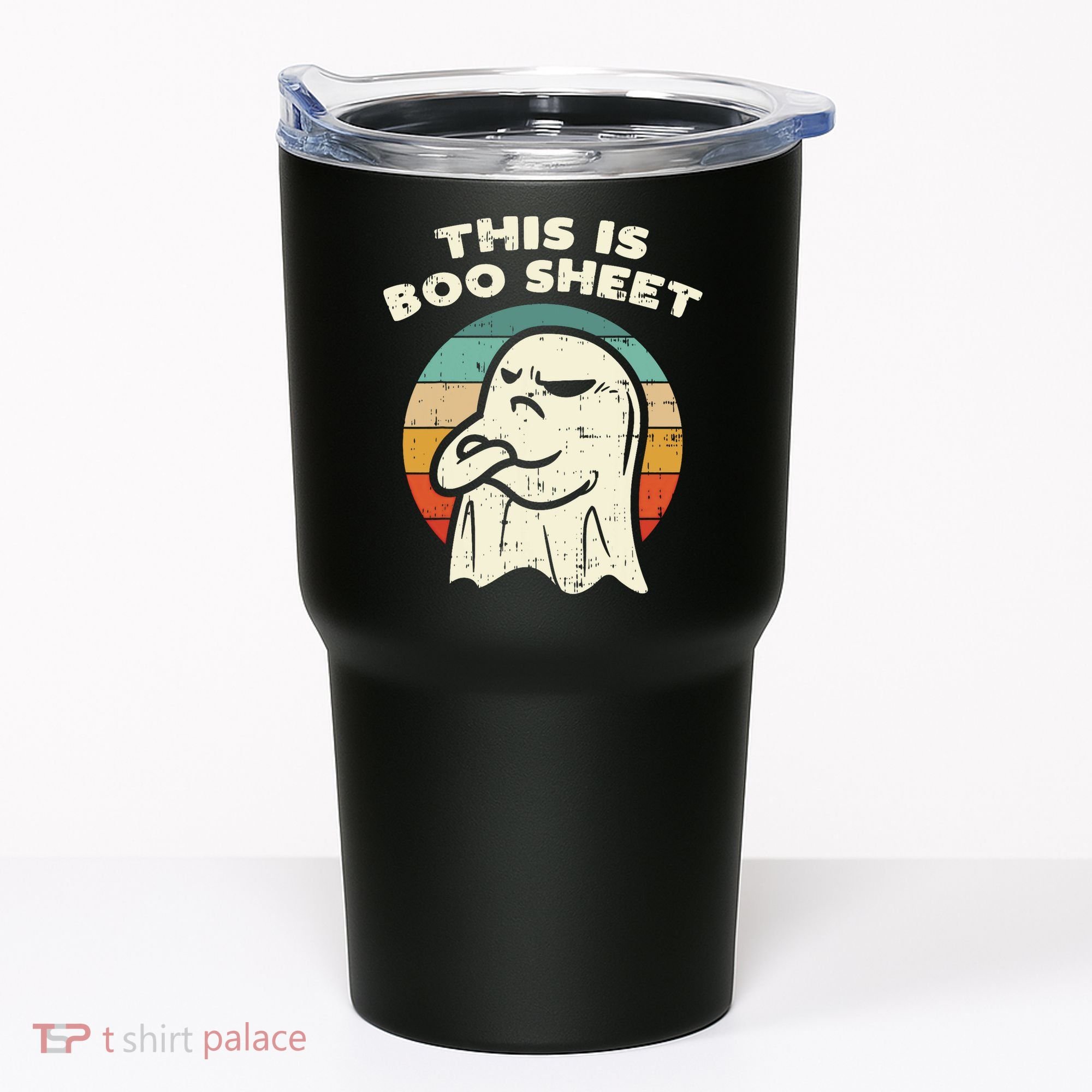 This Is Boo Sheet Ghost Retro Halloween Costume Tumbler