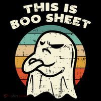 This Is Boo Sheet Ghost Retro Halloween Costume Mousepad thumb 1
