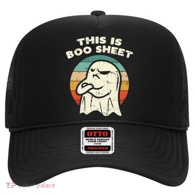 This Is Boo Sheet Ghost Retro Halloween Costume Hat
