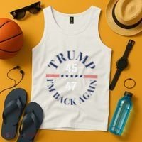 Trump IM Back Again Tank Top thumb 4
