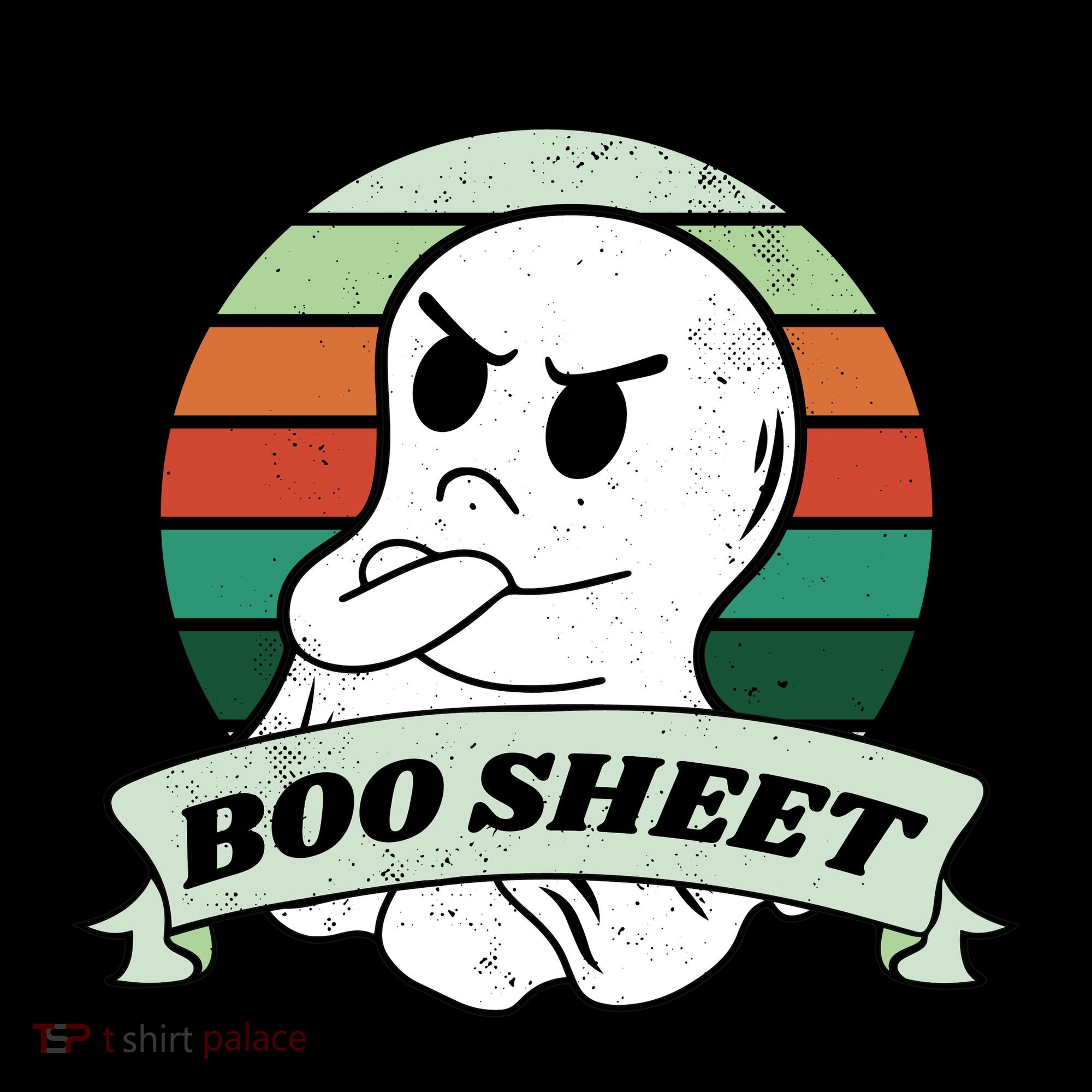 This Is Boo Sheet Cartoon Ghost Funny Halloween Coffee Mug