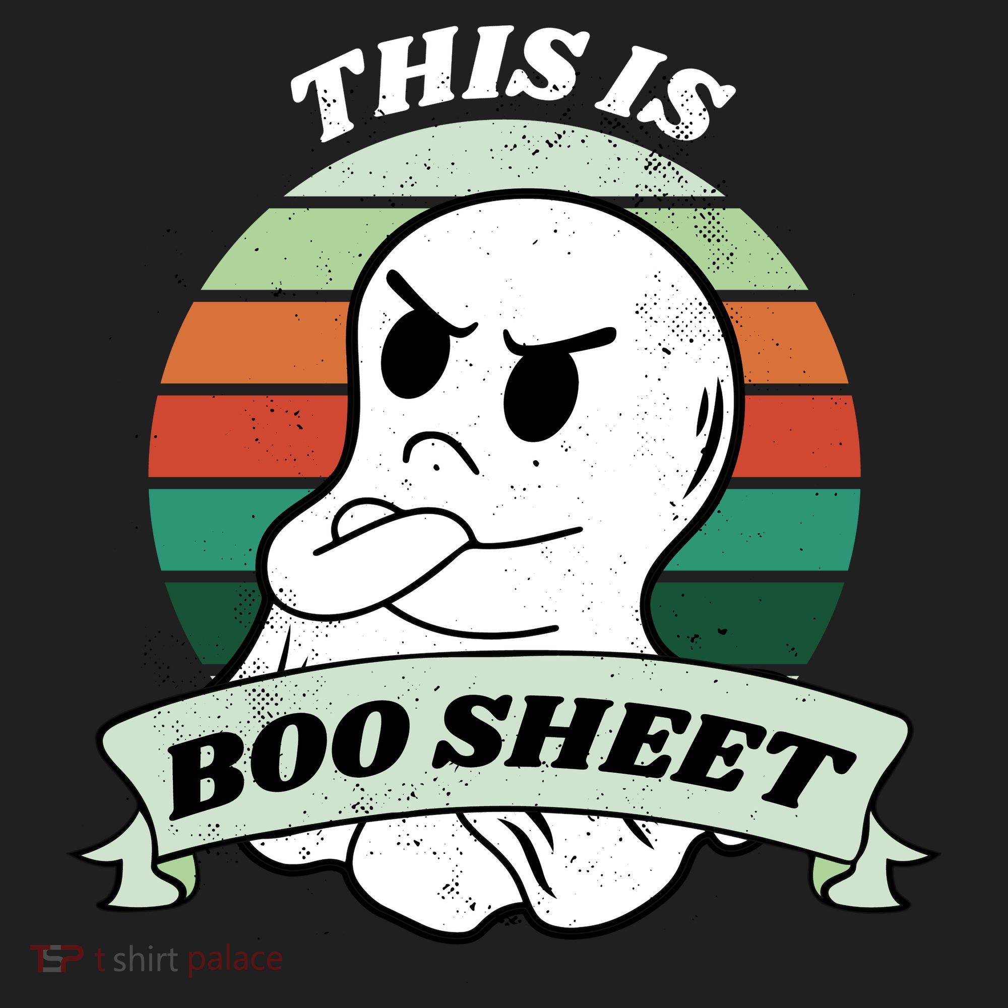 This Is Boo Sheet Cartoon Ghost Funny Halloween Beanie