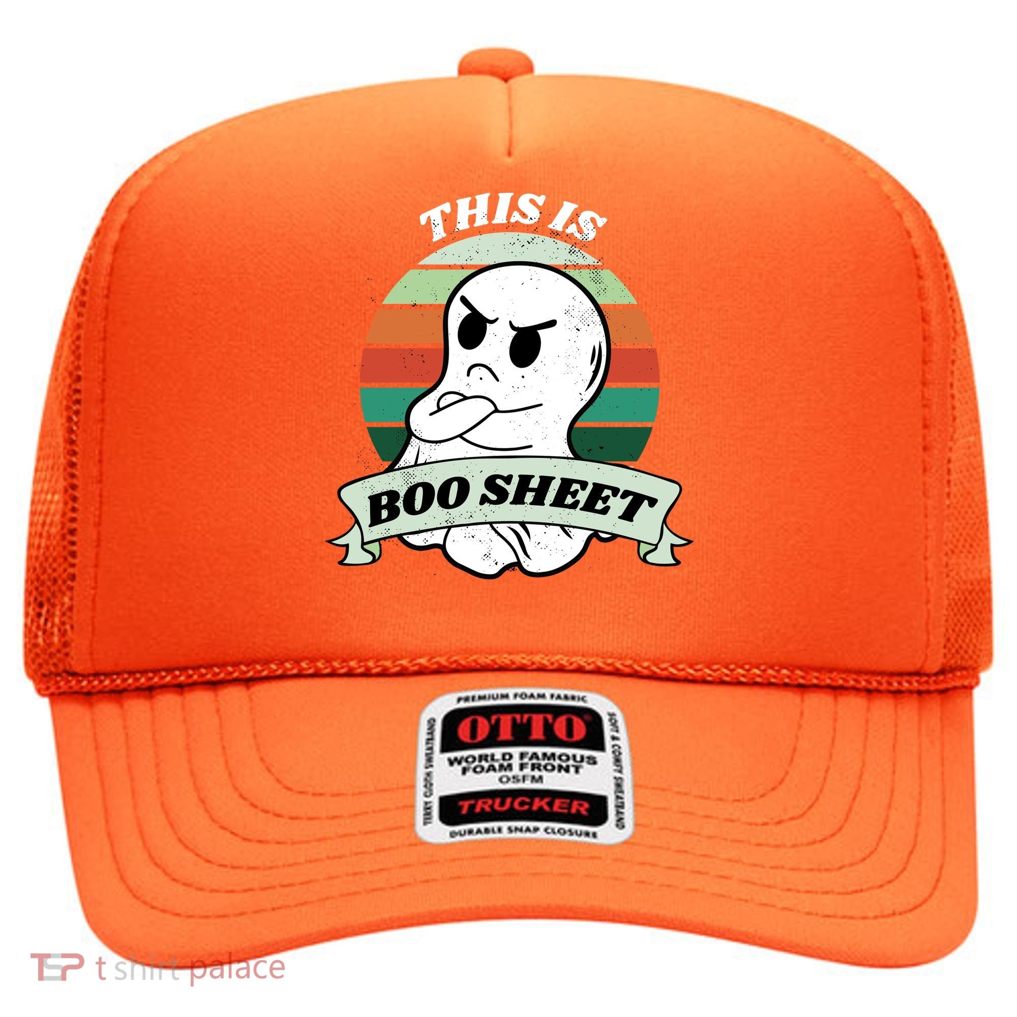 This Is Boo Sheet Cartoon Ghost Funny Halloween Hat