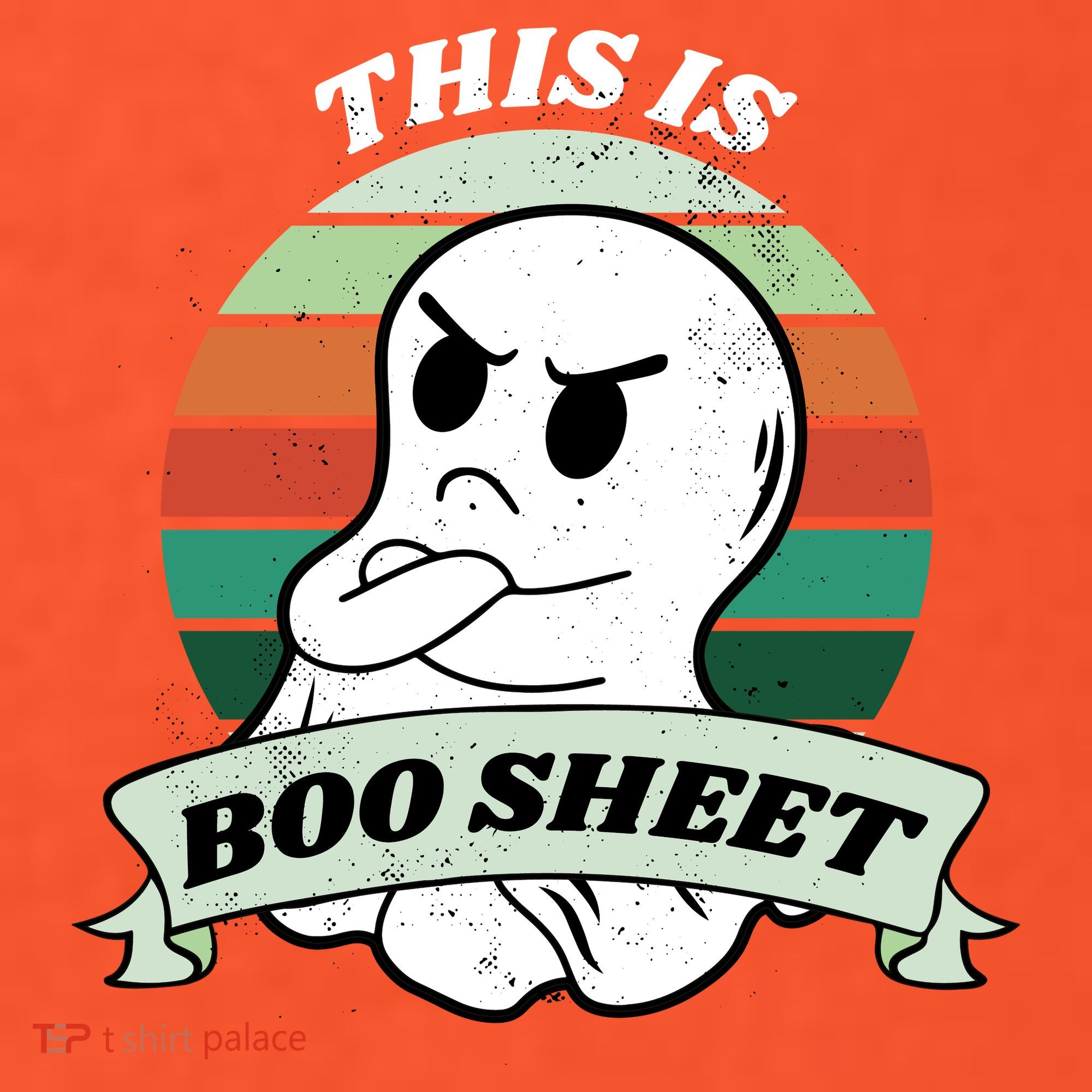 This Is Boo Sheet Cartoon Ghost Funny Halloween Hat