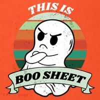 This Is Boo Sheet Cartoon Ghost Funny Halloween Toddler T-Shirt thumb 2