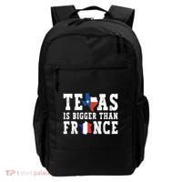 Texas Is Bigger Than France Funny Saying Cool Gift Backpack thumb 0