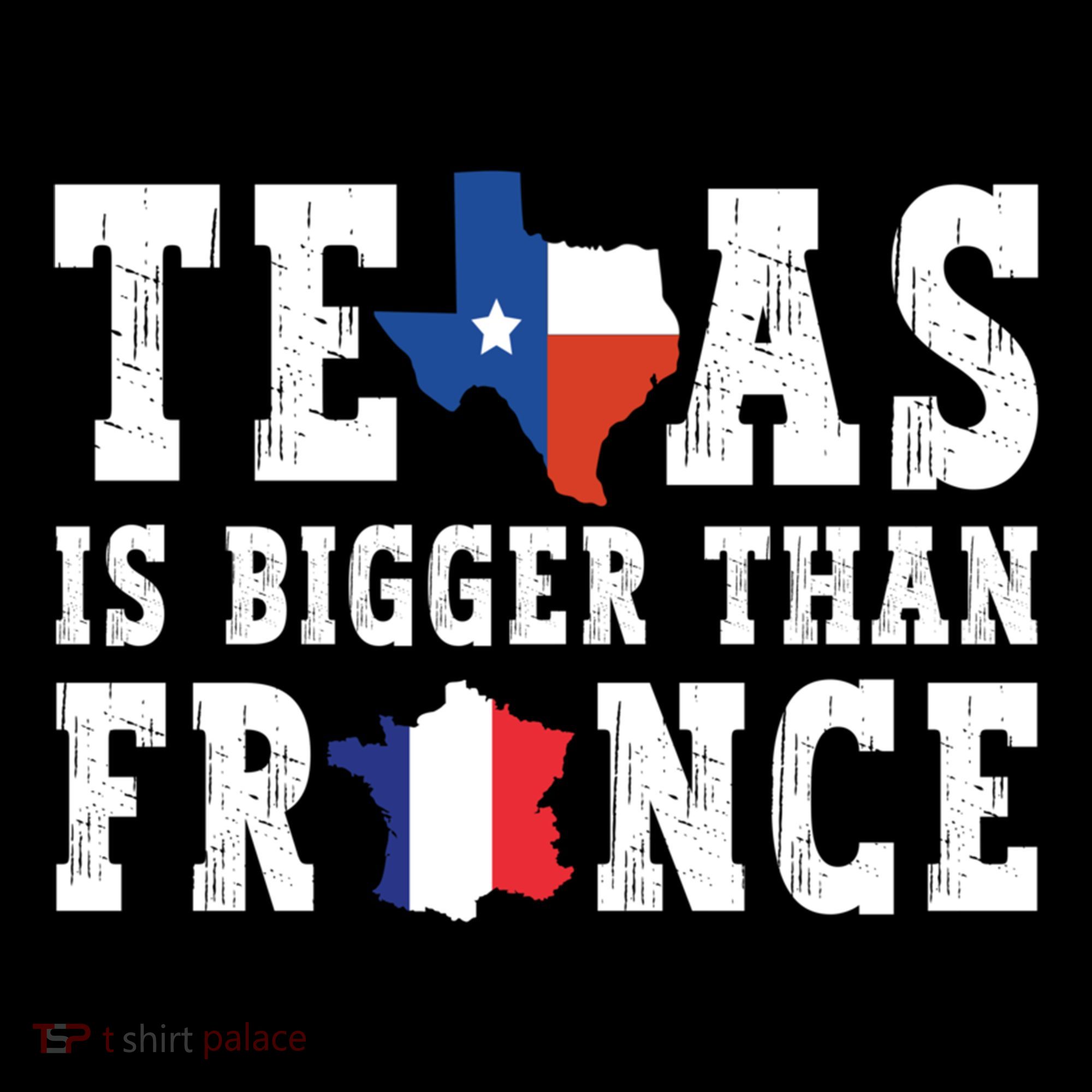 Texas Is Bigger Than France Funny Saying Cool Gift Coffee Mug