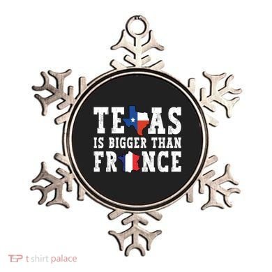 Texas Is Bigger Than France Funny Saying Cool Gift Ornament