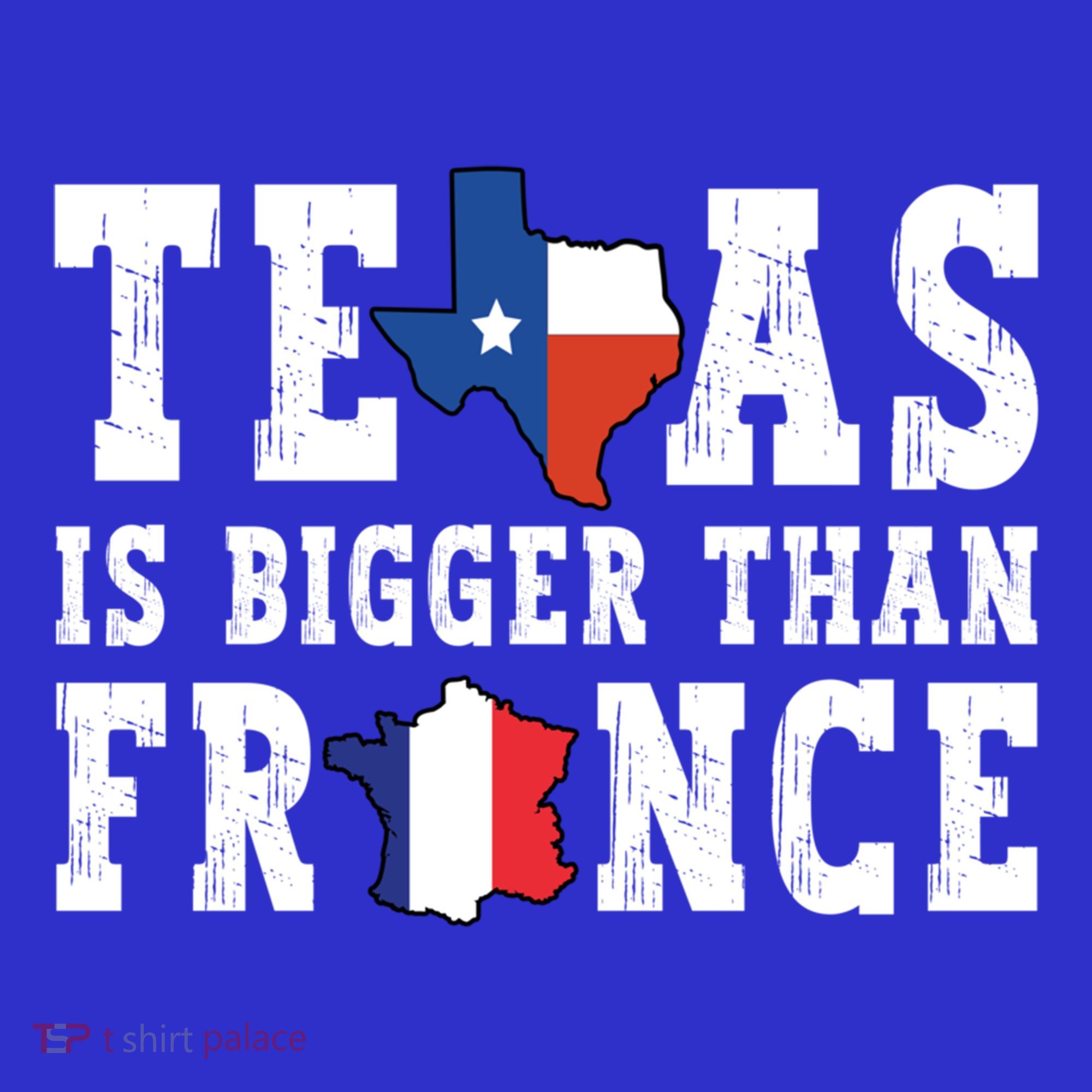 Texas Is Bigger Than France Funny Saying Cool Gift Kids Sweatshirt
