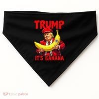 Trump ItS Banana Funny Meme USA-Made Doggie Bandana thumb 0
