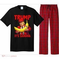 Trump ItS Banana Funny Meme Pajama Set thumb 0
