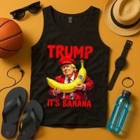 Trump ItS Banana Funny Meme Tank Top thumb 4