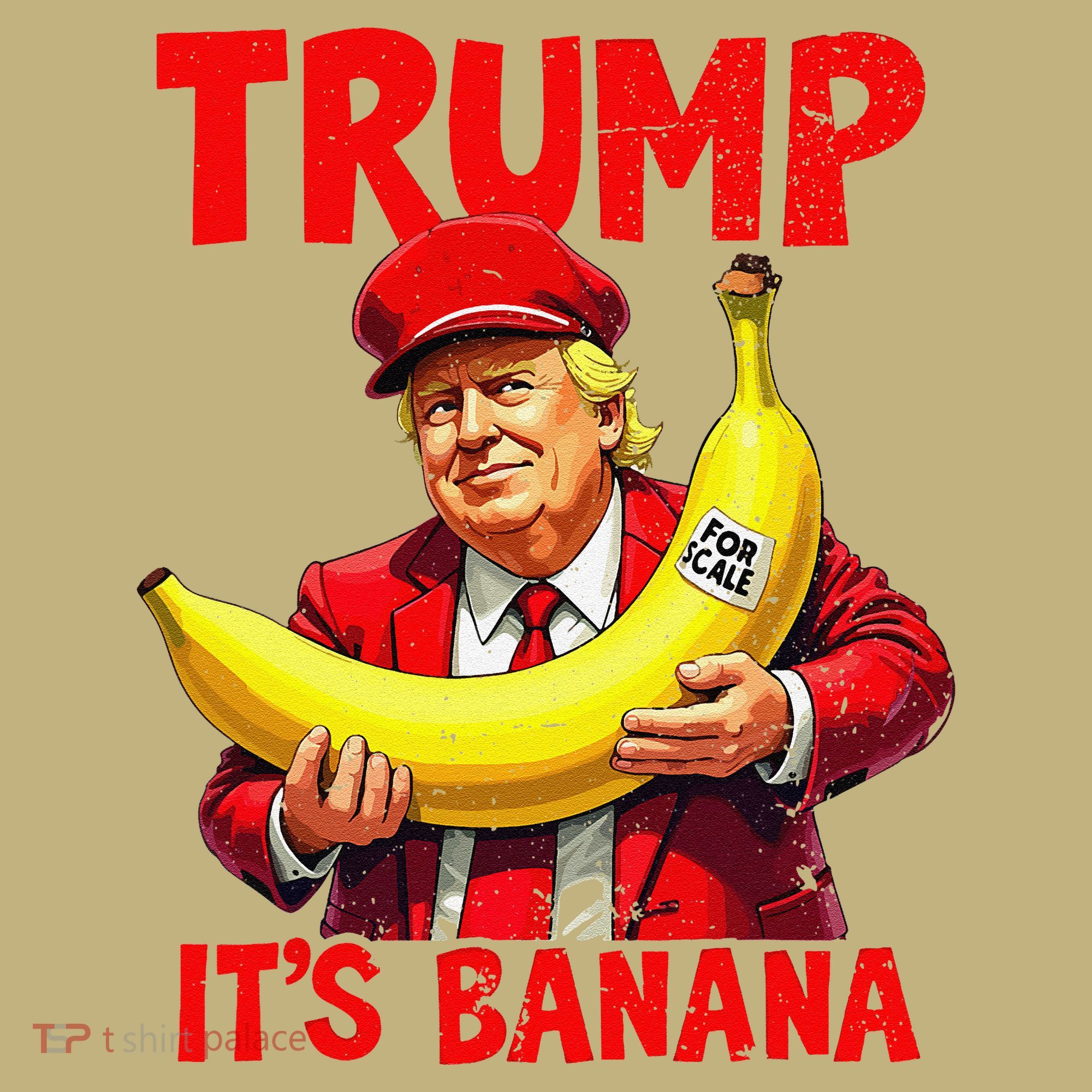 Trump ItS Banana Funny Meme Mousepad