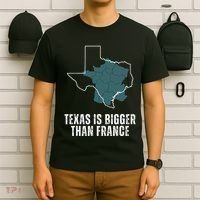 Texas Is Bigger Than France And Armed Funny Usa T-Shirt thumb 6
