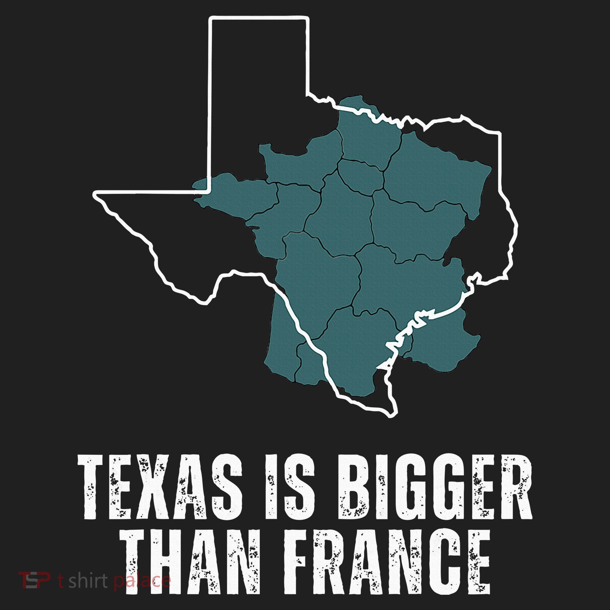 Texas Is Bigger Than France And Armed Funny Usa Golf Towel