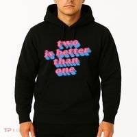 Two Is Better Than One Valentine Hoodie thumb 2