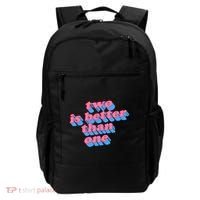 Two Is Better Than One Valentine Backpack thumb 0