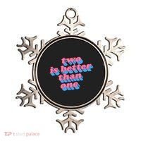 Two Is Better Than One Valentine Ornament thumb 0