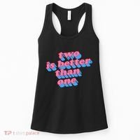 Two Is Better Than One Valentine Women's Tank Top thumb 0