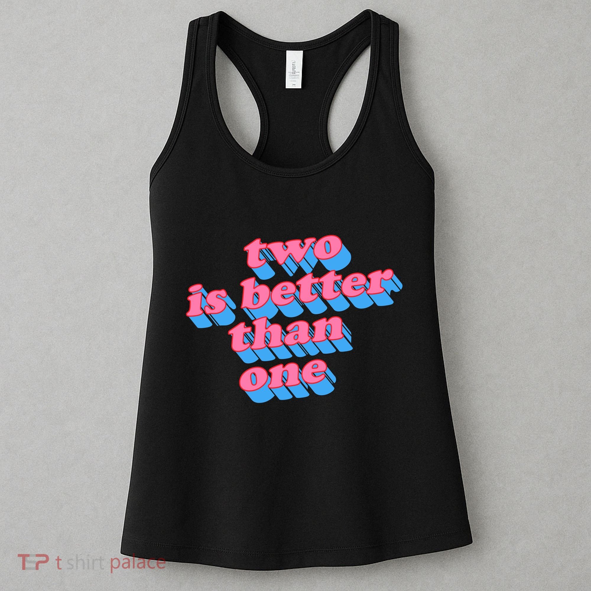 Two Is Better Than One Valentine Women's Tank Top