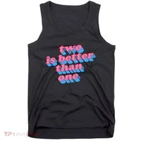 Two Is Better Than One Valentine Tank Top thumb 0