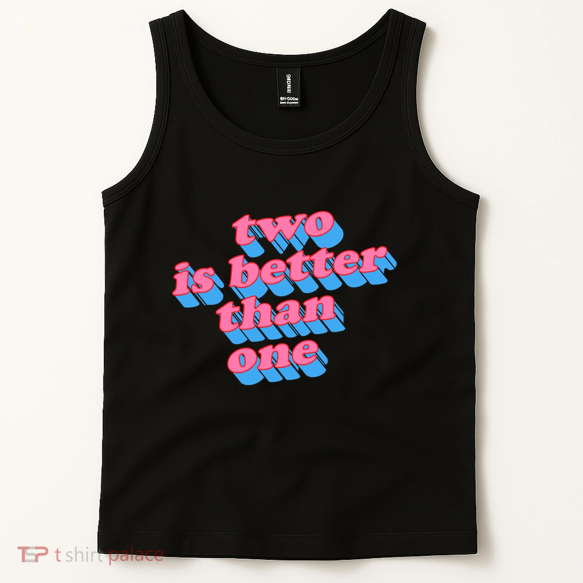 Two Is Better Than One Valentine Tank Top