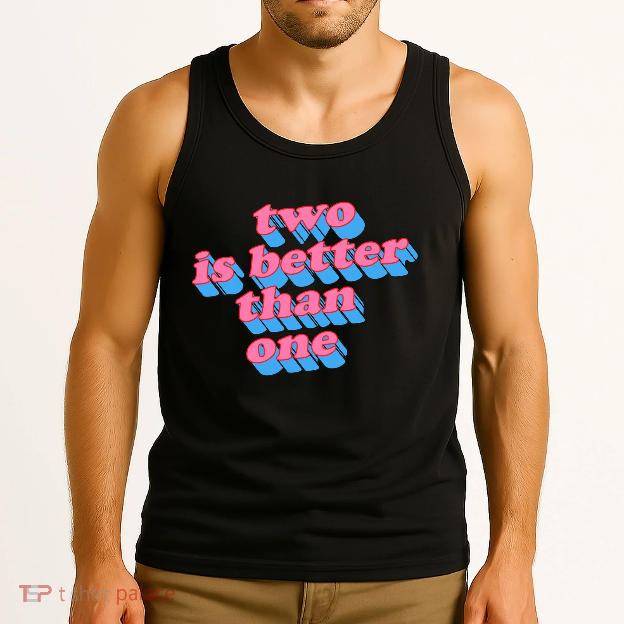 Two Is Better Than One Valentine Tank Top