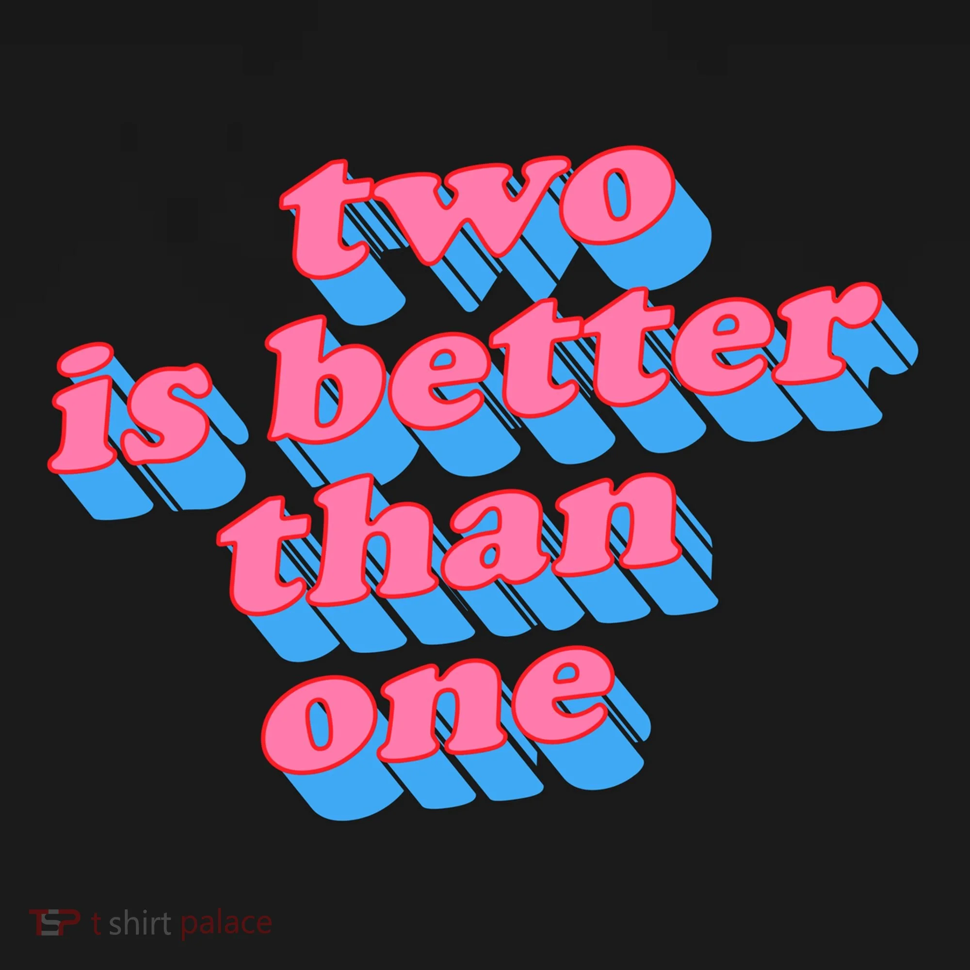 Two Is Better Than One Valentine Tank Top