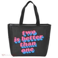 Two Is Better Than One Valentine Tote Bag thumb 0